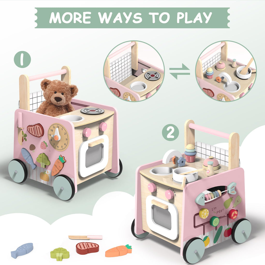 Wooden Baby Walker 4-in-1 O795638