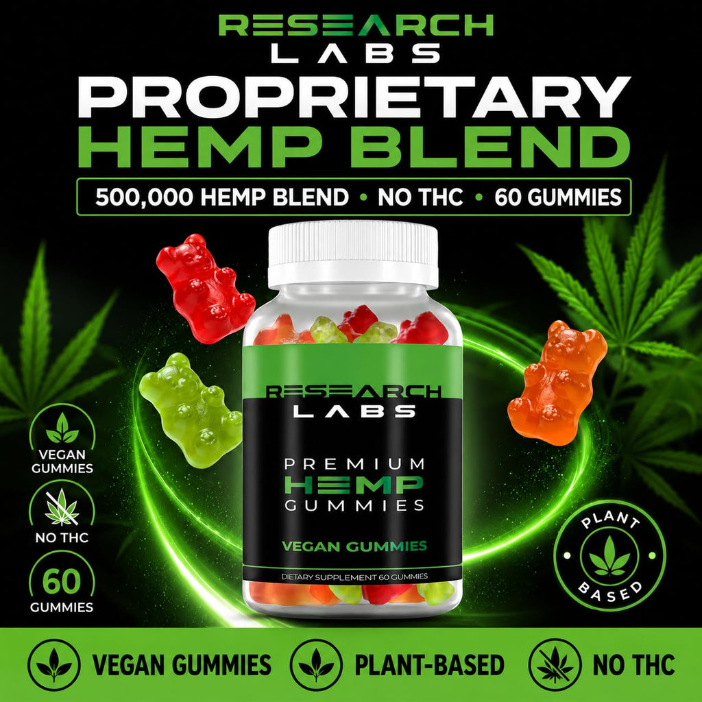 Premium Hemp Gummies 120 Count W447
