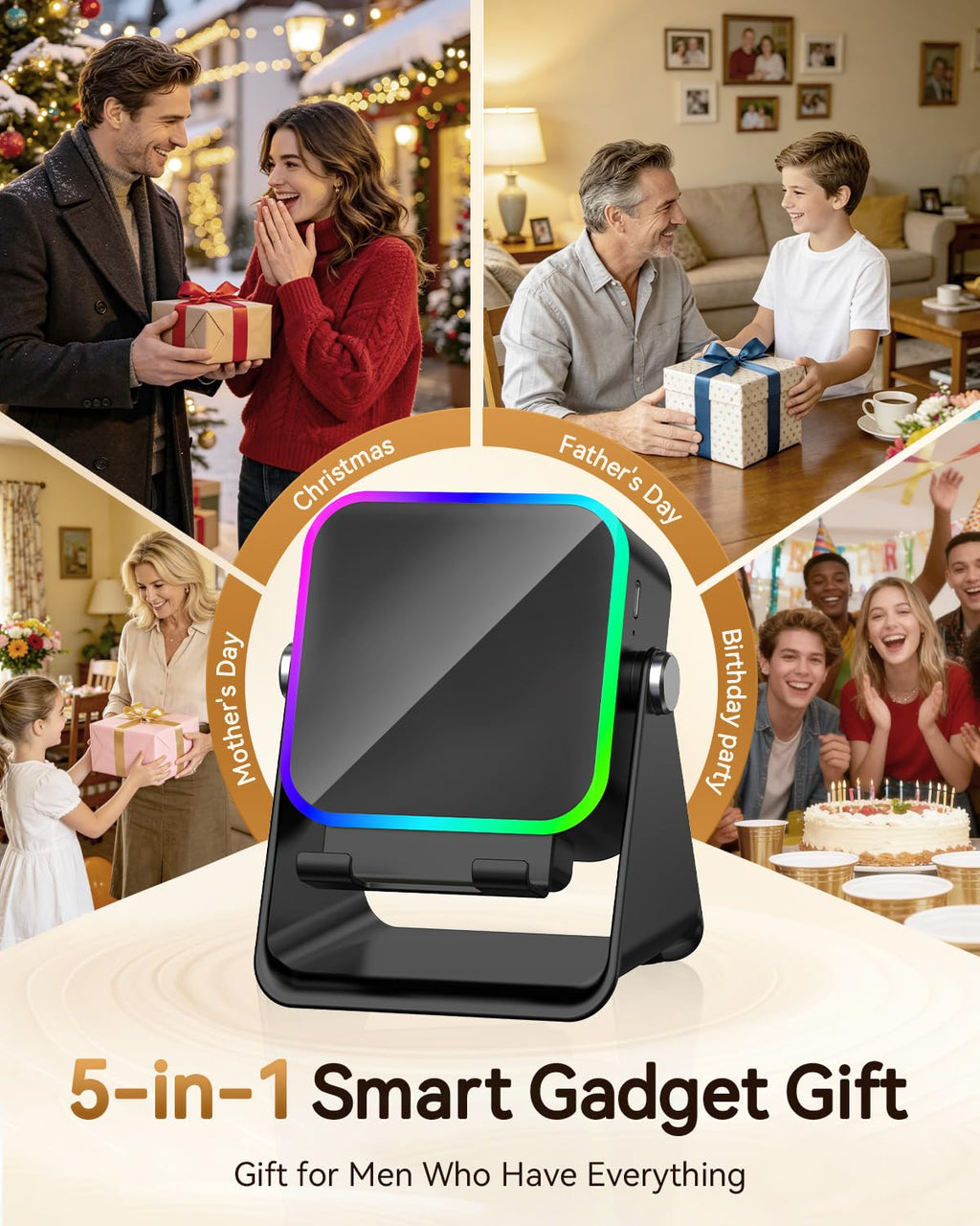 Wireless Induction Speaker with Phone Stand O876