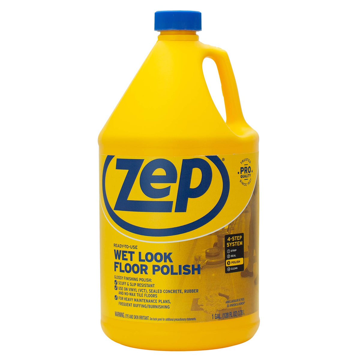 Wet Look Floor Polish 1 Gallon Case of 2 E110