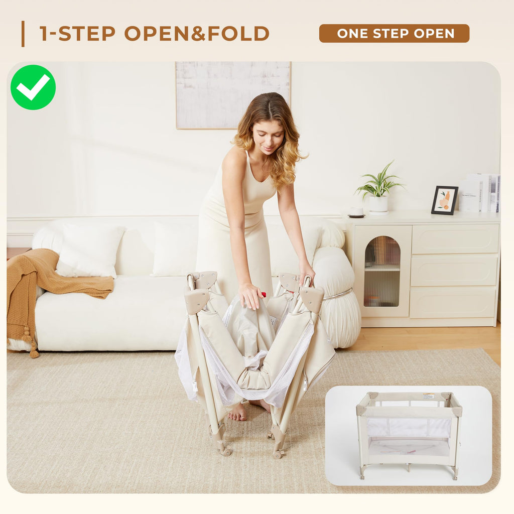 Pack and Play with Baby Bassinet V889918