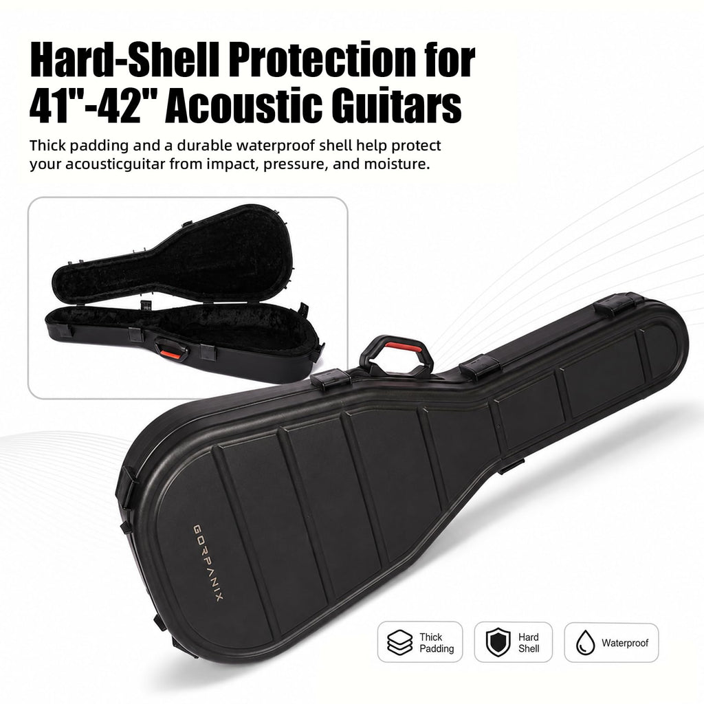 41"-42" Acoustic Guitar Hard Shell Case S578927
