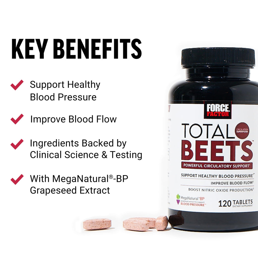 Blood Pressure Chews Nitric Oxide Cardiovascular Support 120 Count & 60 Chews S1310