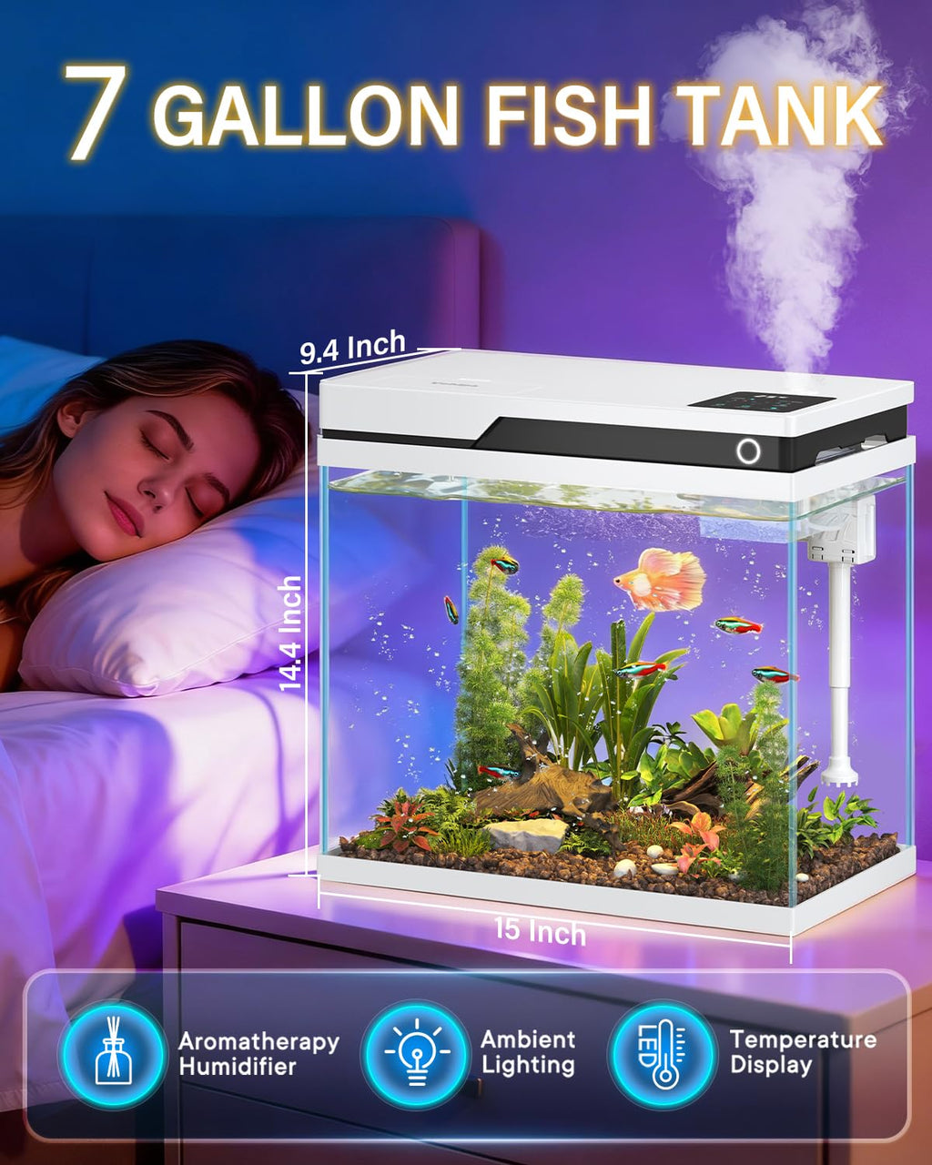 7 Gallon Fish Tank P73671
