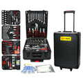899 PCS Home Auto Repair Tool Kit with Rolling Tool Box H61785