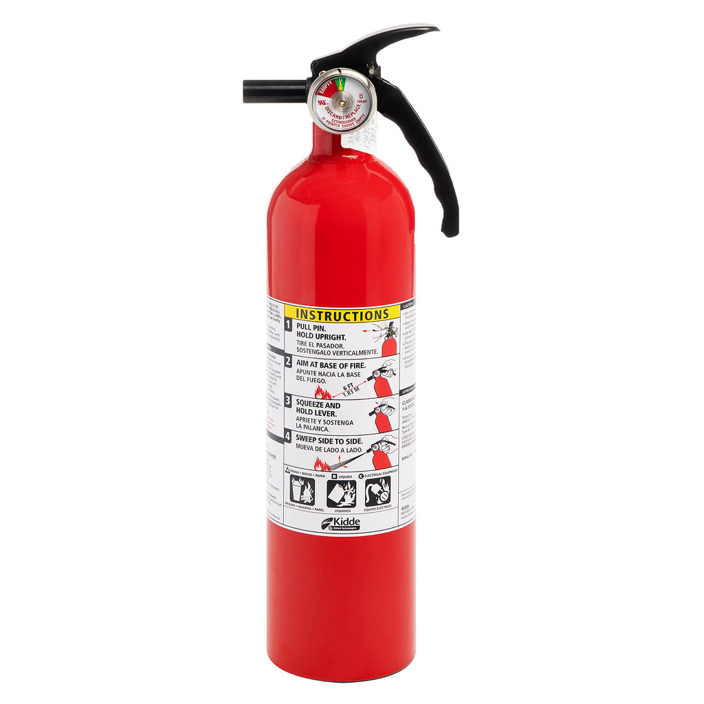 2 Pack Red Dry Chemical Fire Extinguisher with Mounting Bracket A158