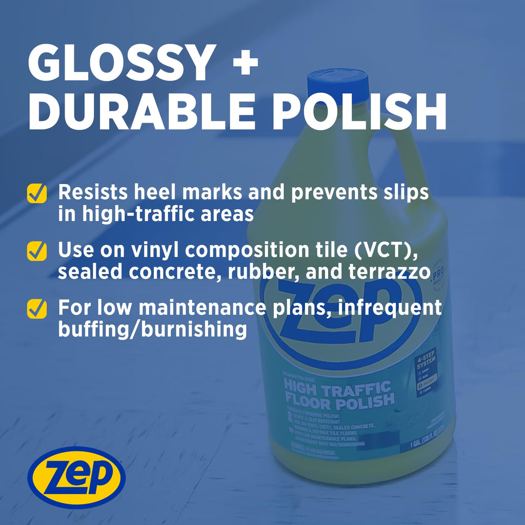 1 Gallon Floor Polish Case of 2 B437413