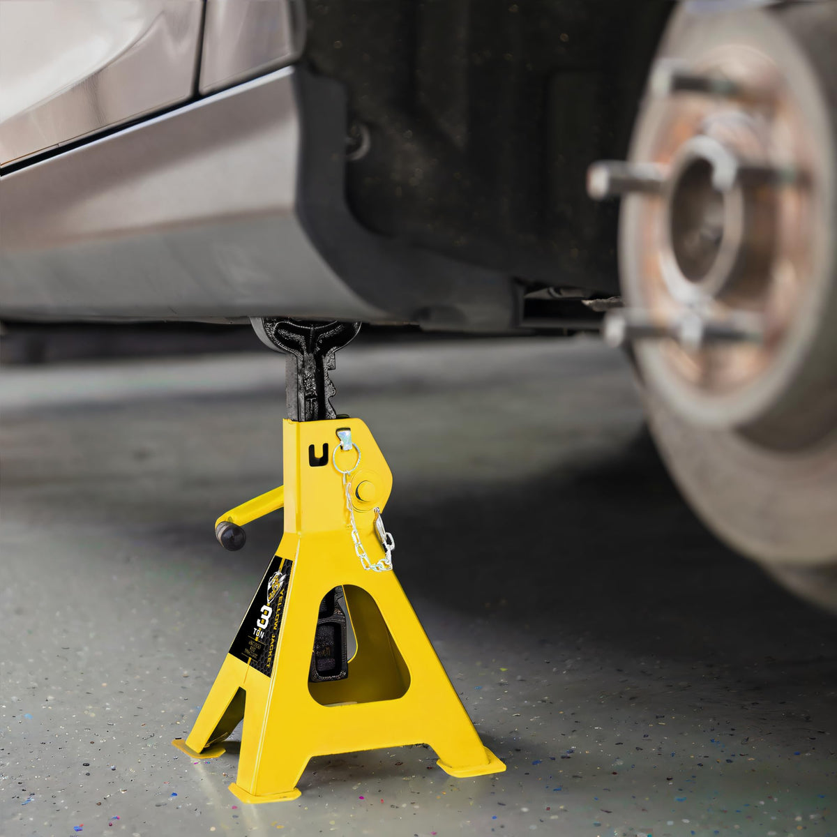 3 Ton Steel Car Jack Stands 1 Pair I399919