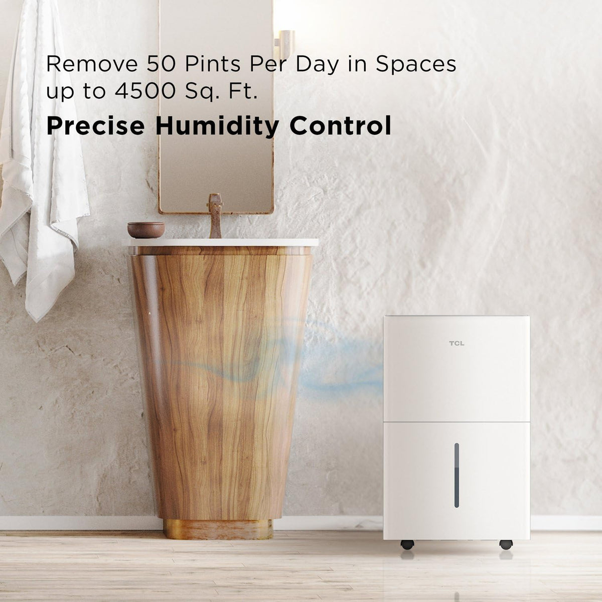 50-Pint Smart Dehumidifier with Wi-Fi S512