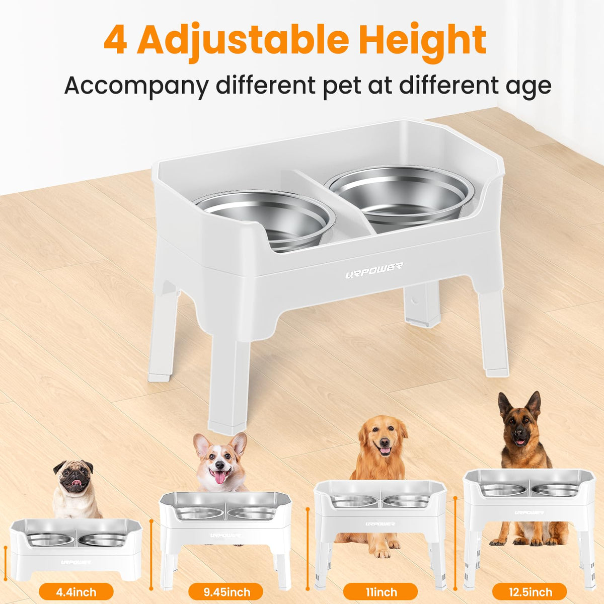 Elevated Dog Bowls L403