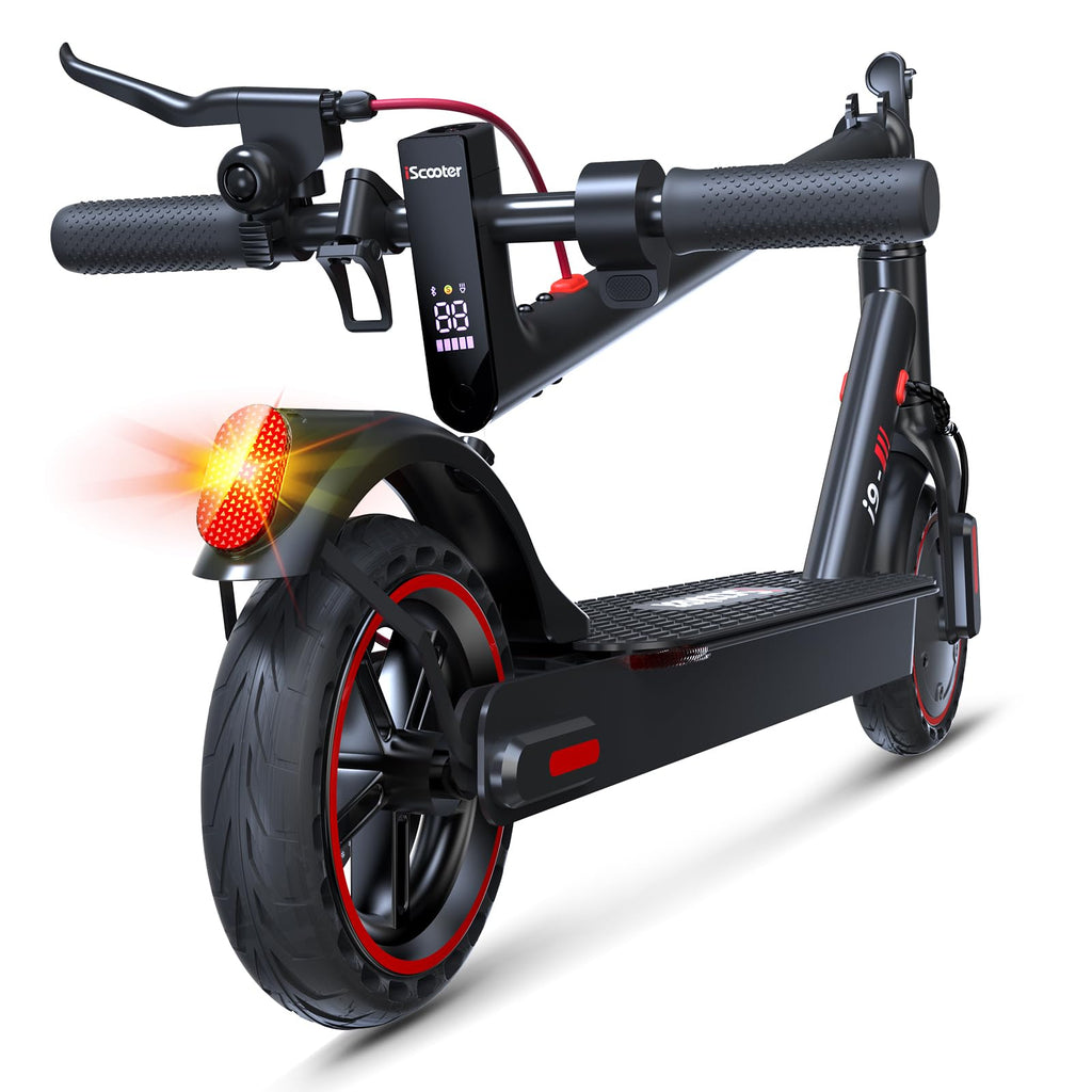 Electric Scooter 18Miles Max Range 19 Mph Foldable 8.5'' Solid Tire T8011