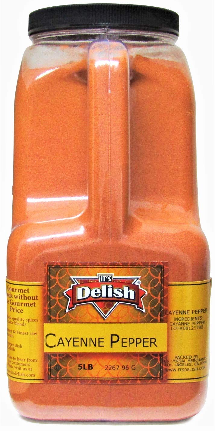 Cayenne Pepper Powder 5 LBS All-Natural Kosher Non-GMO F685121