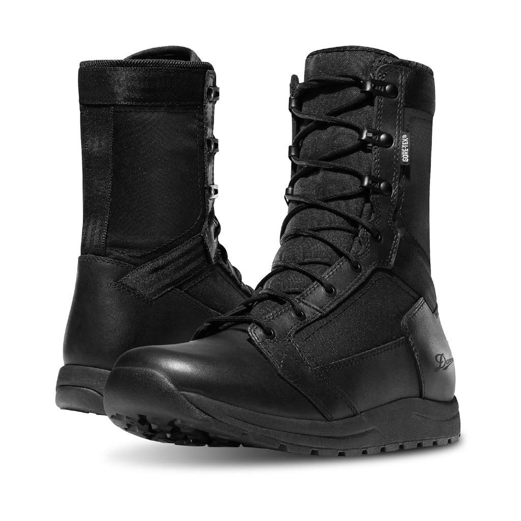 Black Waterproof Tactical Boots N654