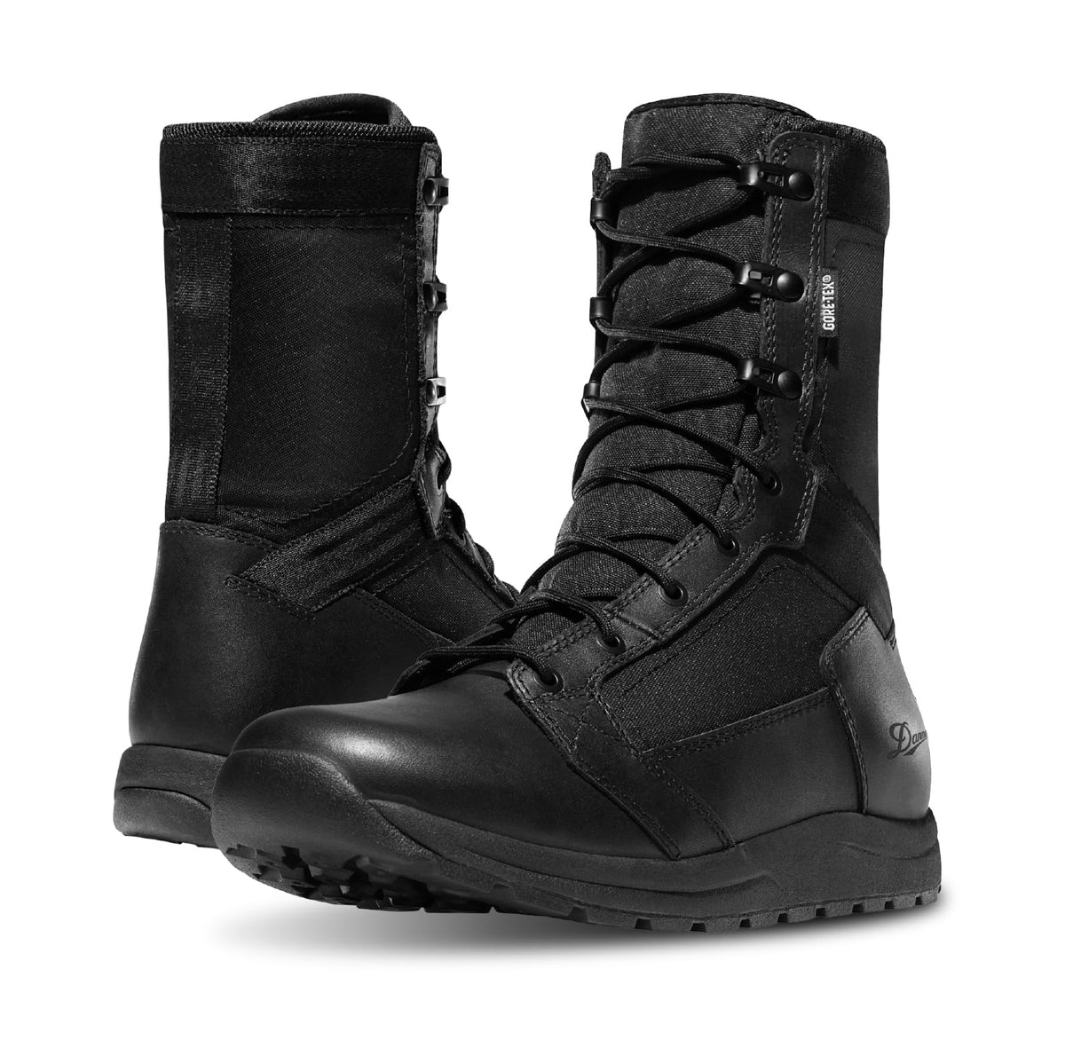 Black Waterproof Tactical Boots N654