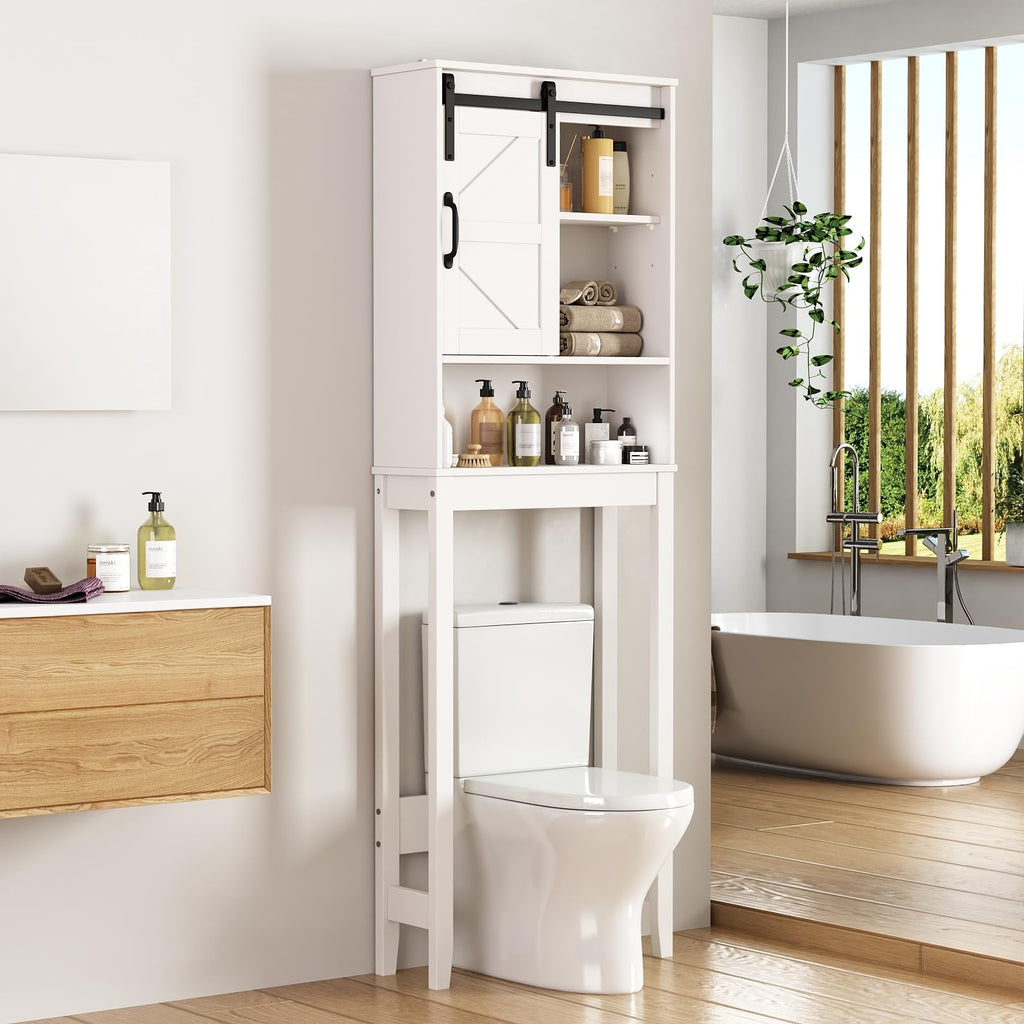 Over The Toilet Storage Cabinet, White K809865