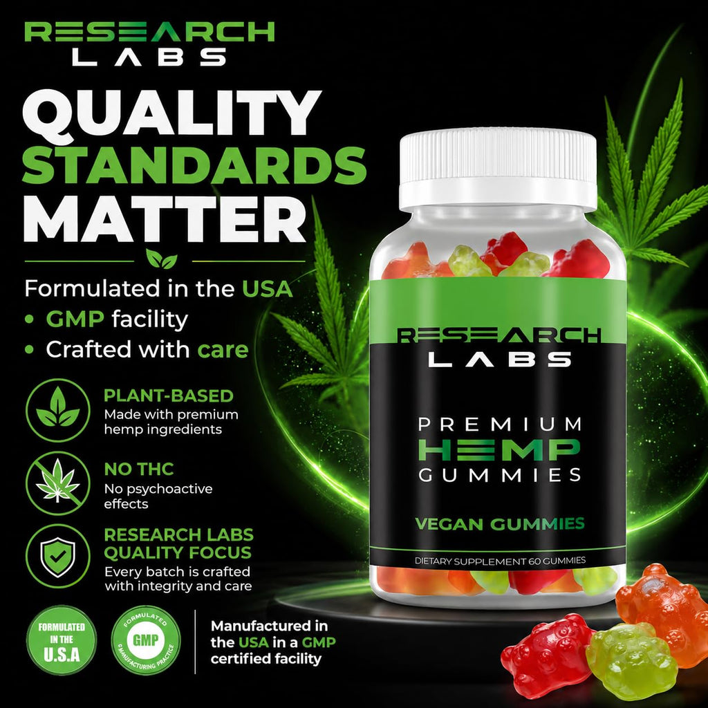 Premium Hemp Gummies 120 Count W447