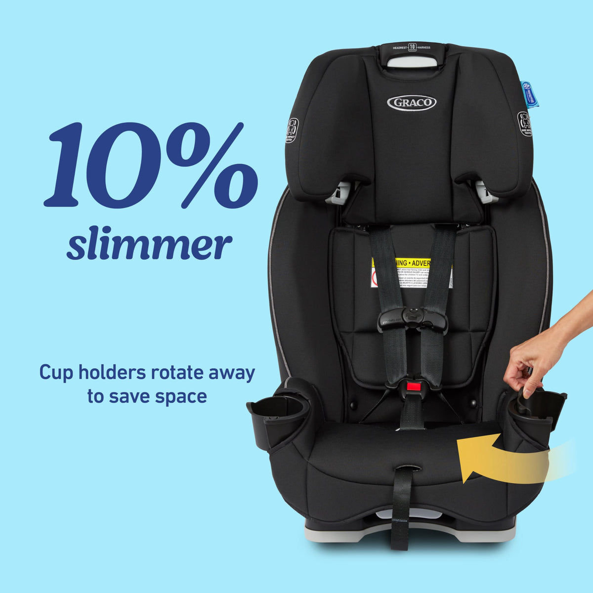 3-in-1 Convertible Car Seat H84060