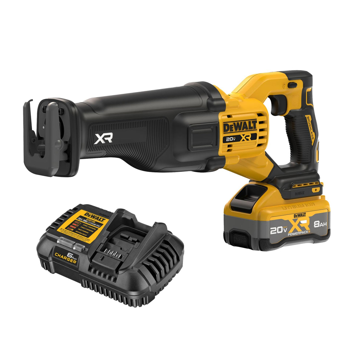 Cordless Reciprocating Saw Kit with Battery and Charger R361