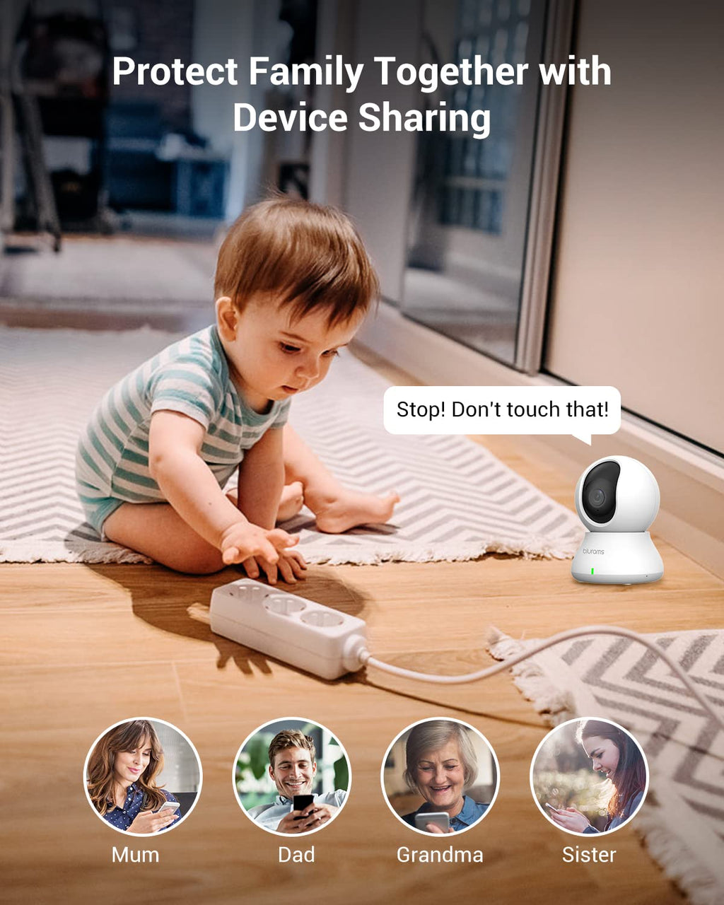5G 360° PTZ Indoor Camera 2Pack A4712