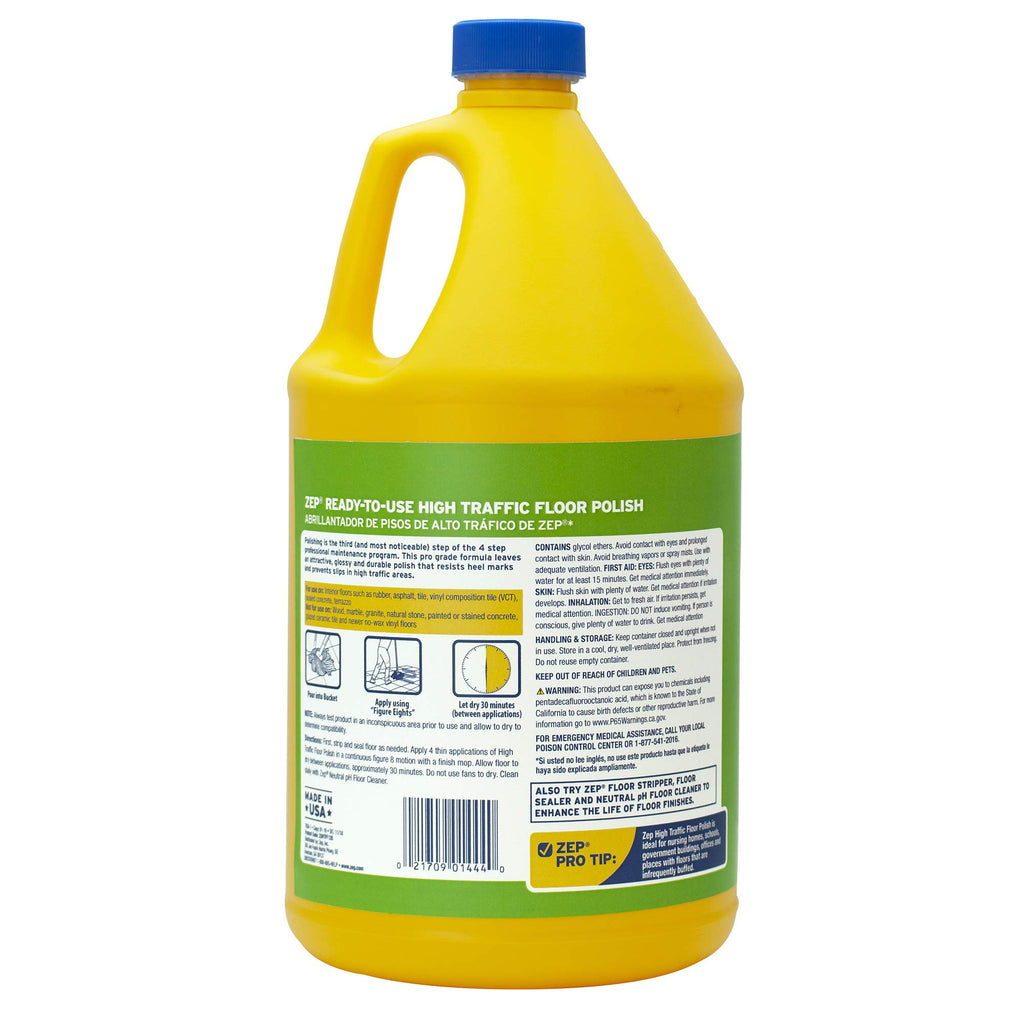 1 Gallon Floor Polish Case of 2 B437413