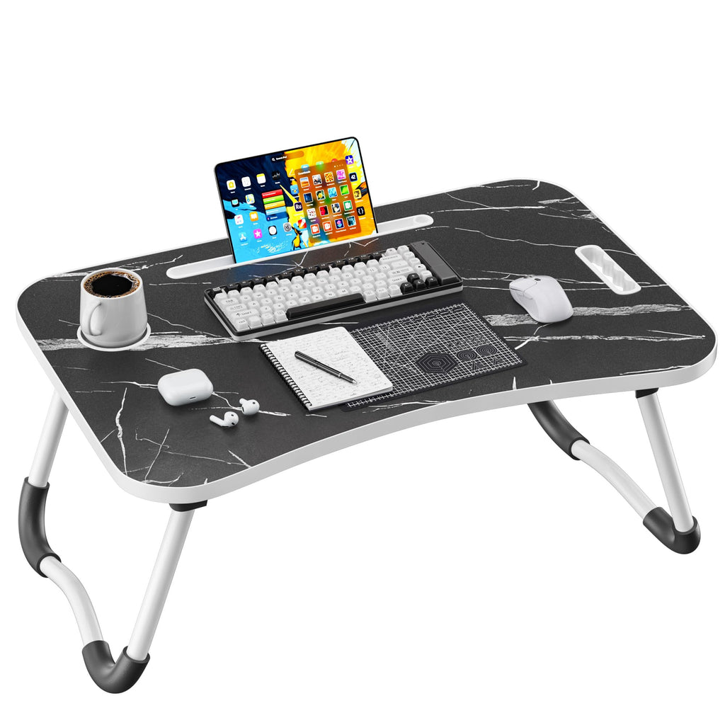 Folding Wood Lap Desk with Cup Holder W278