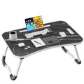 Folding Wood Lap Desk with Cup Holder W278