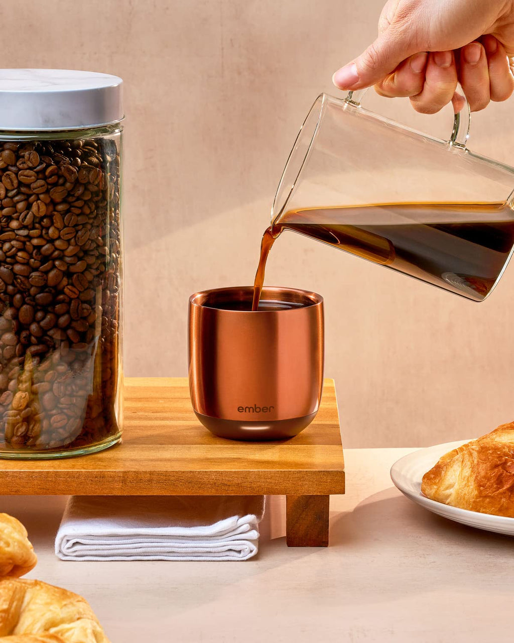 6 oz App-Controlled Heated Smart Cup A256