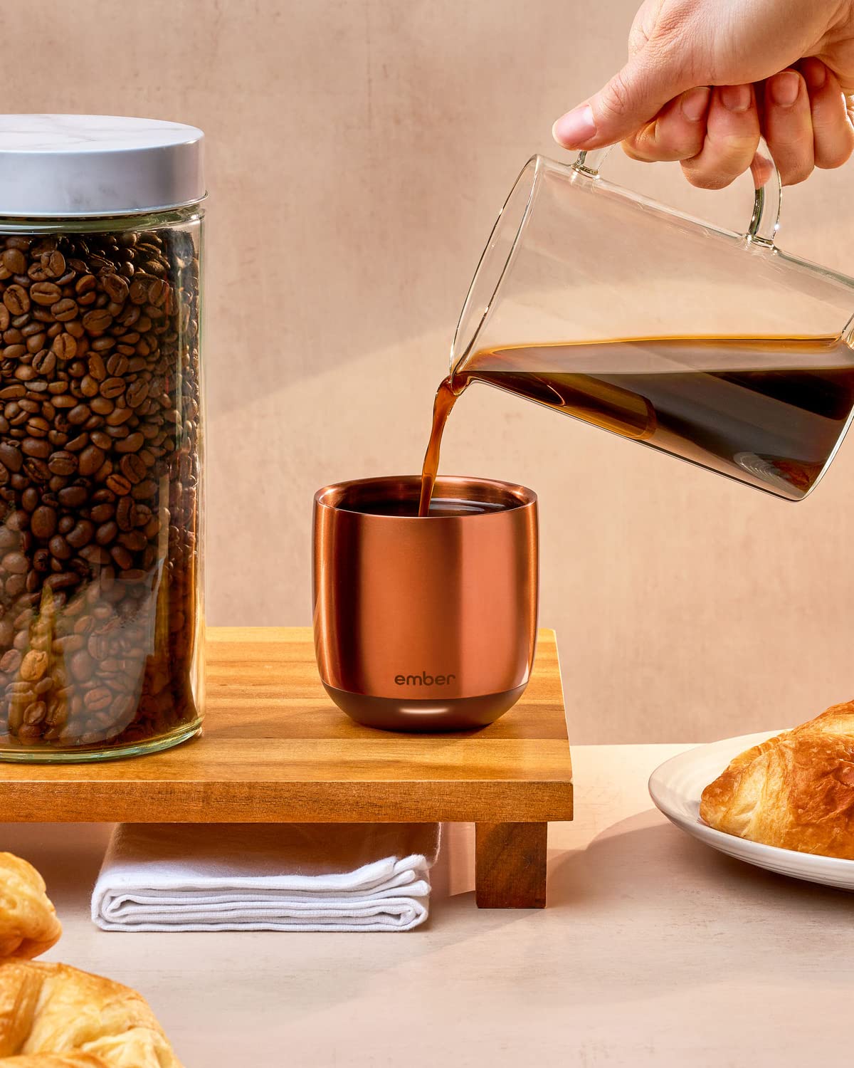 6 oz App-Controlled Heated Smart Cup A256