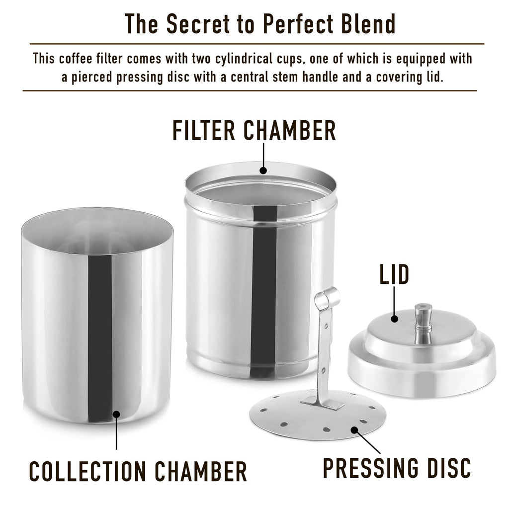 10 oz Stainless Steel Drip Coffee Maker N353