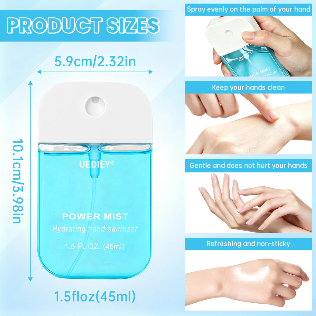 Hand Sanitizer Spray 6 Scents 1.3 Fl Oz B8951