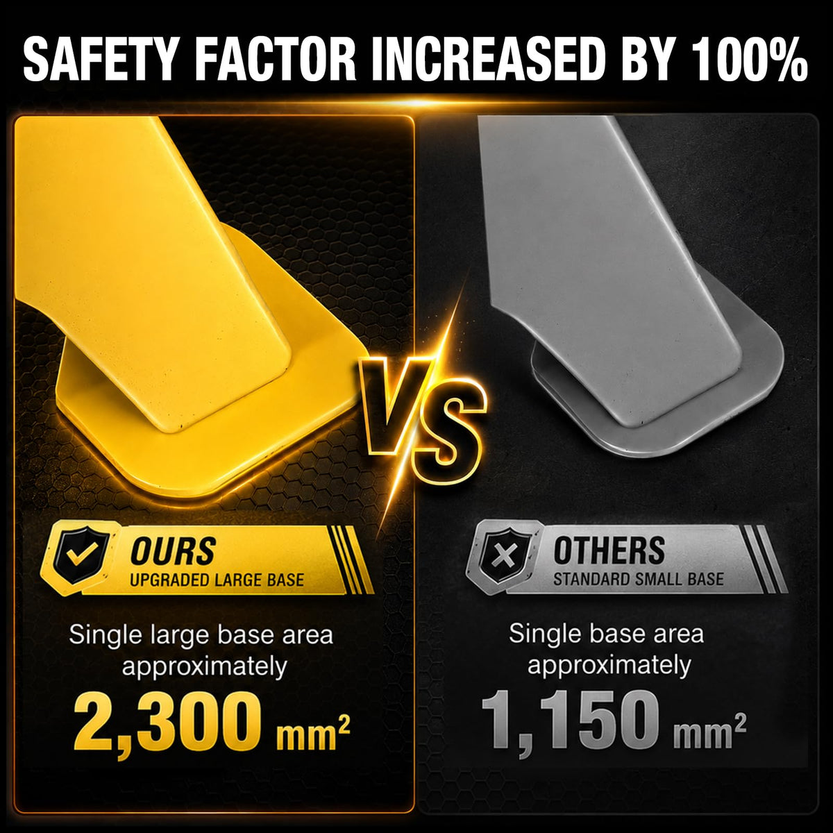 3 Ton Steel Car Jack Stands 1 Pair I399919