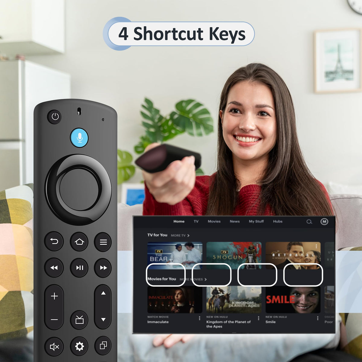 Replacement Fire Stick Remote B747