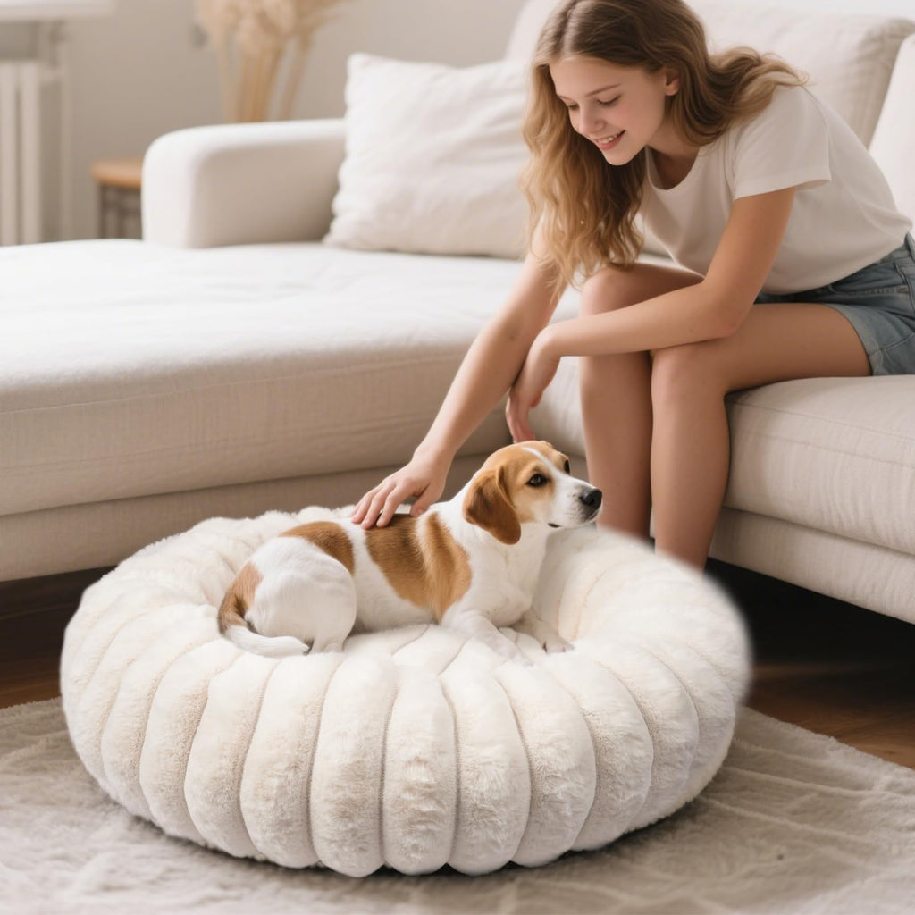 Small Round Dog Bed L36201
