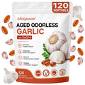1200 mg Odorless Aged Garlic Extract Softgels with CoQ10 Ubiquinol & Vitamin K2, 120 Softgels R99446
