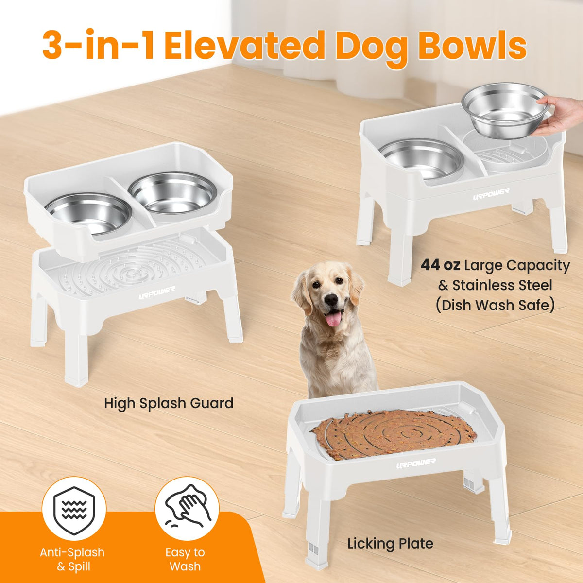 Elevated Dog Bowls L403