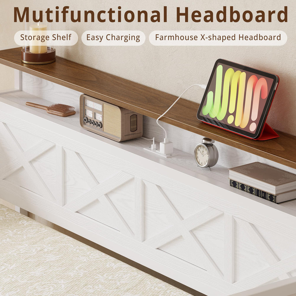White Twin Daybed with Storage Drawers S7272
