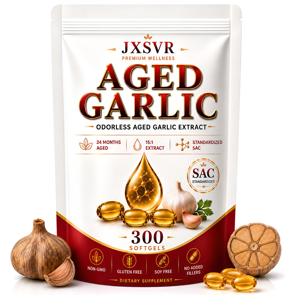 Aged Odorless Garlic Extract Softgels 300 Count H42310