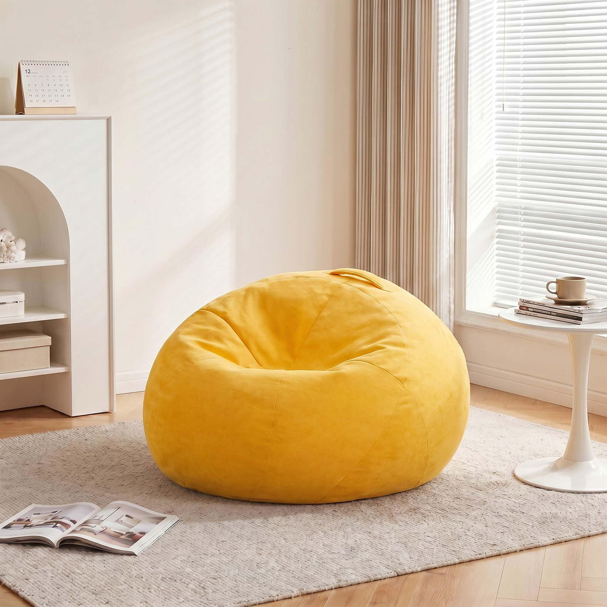 Yellow Kids Bean Bag Chair K892