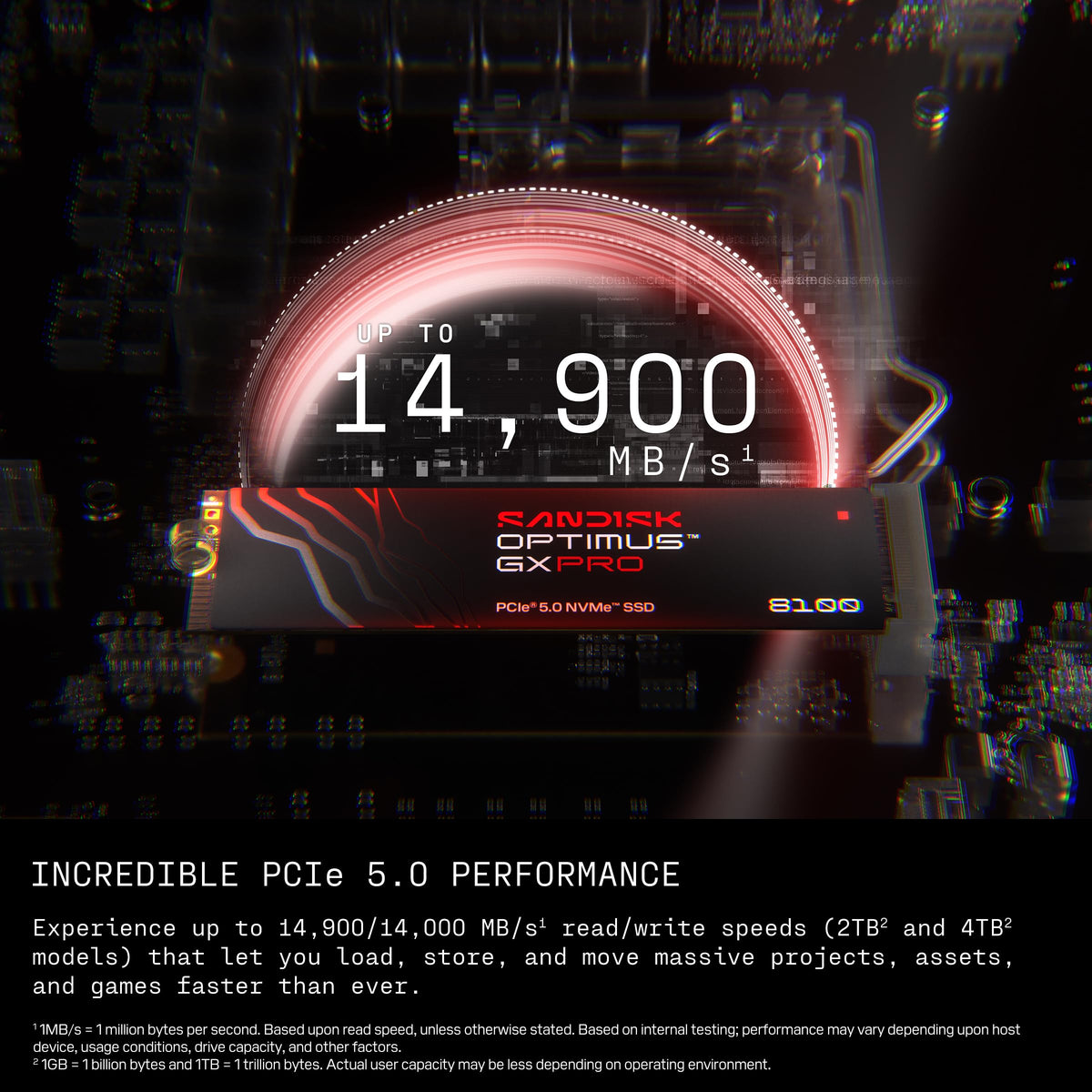 4TB PCIe 5.0 NVMe M.2 2280 SSD Z570219