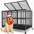 48 Inch Heavy Duty Black Dog Kennel M527