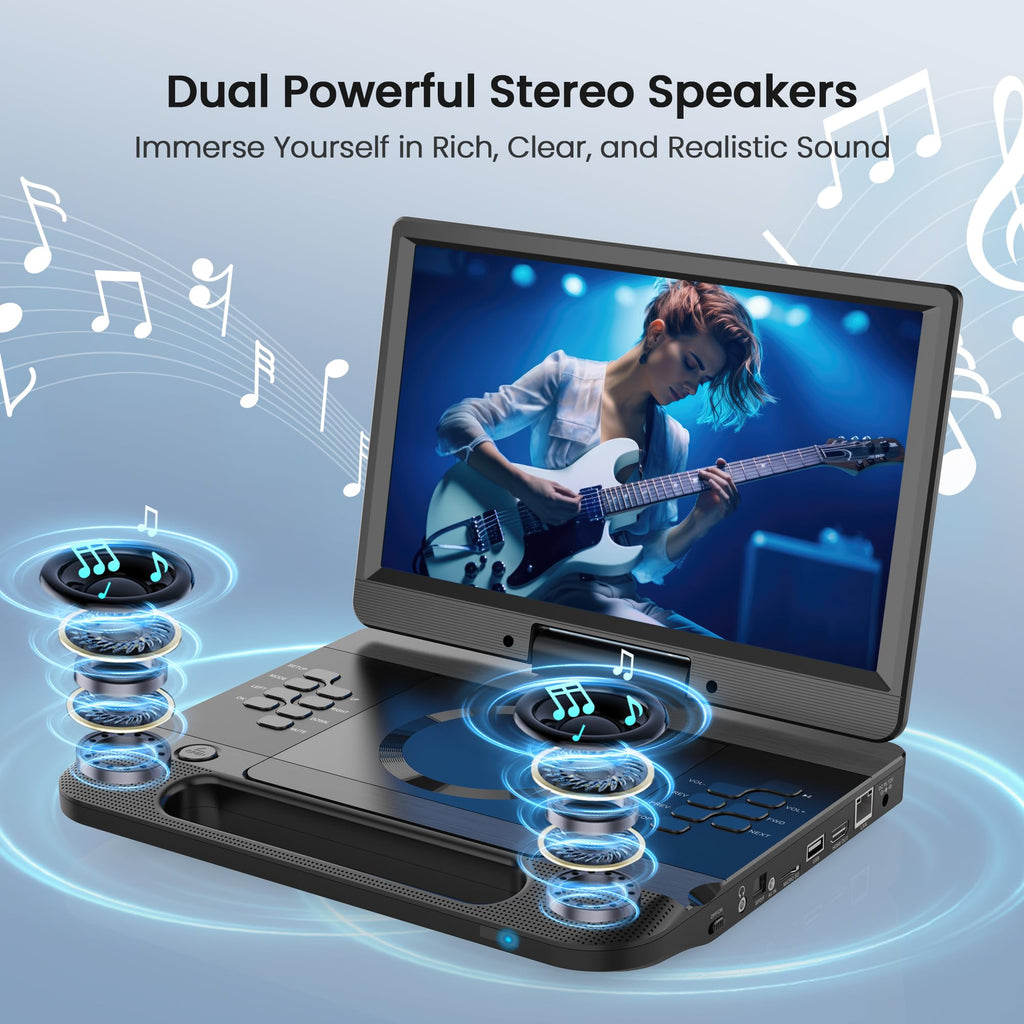 13.3” Portable Blu-ray Player T1595
