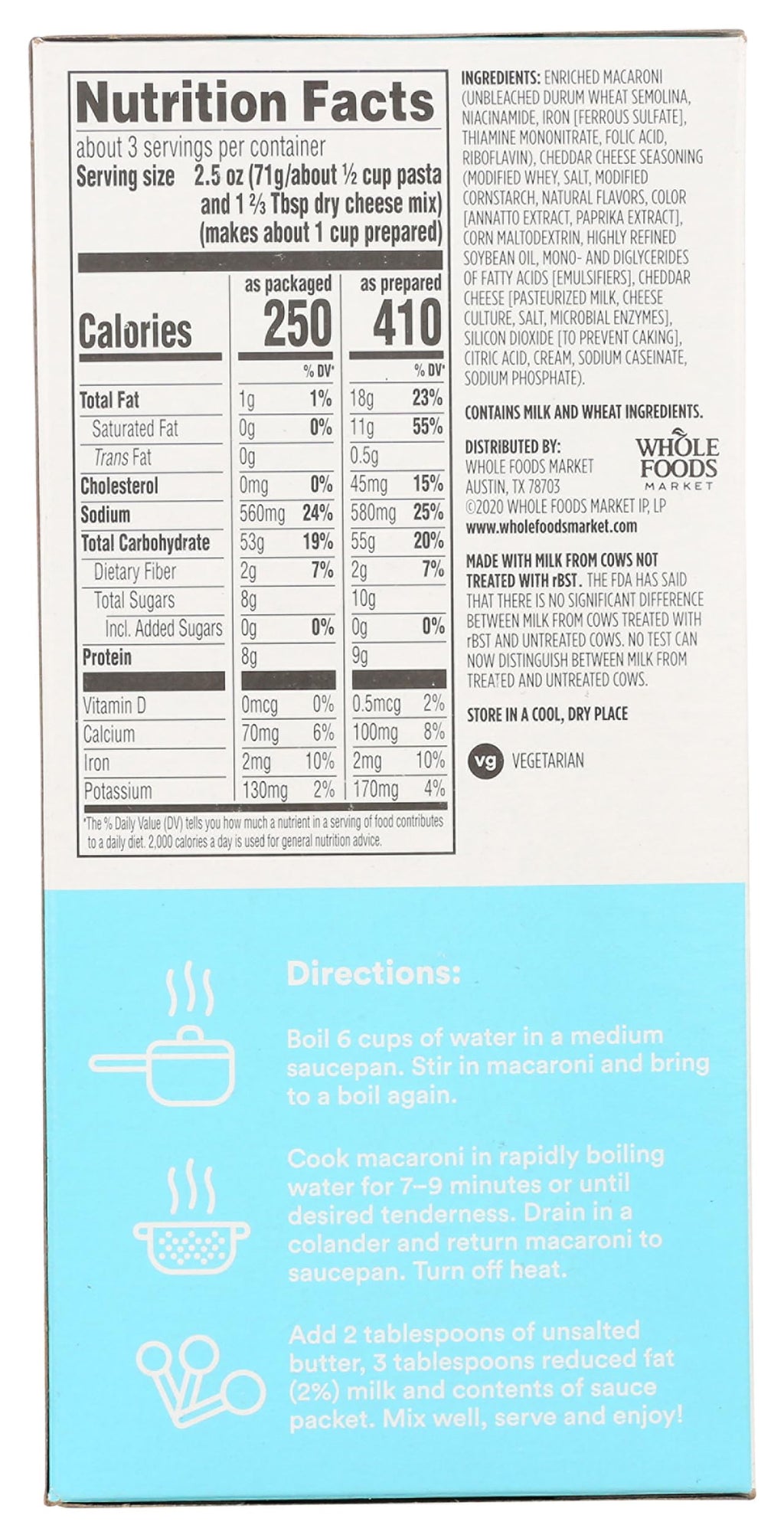 Macaroni & Cheese 7.25 Ounce H617267