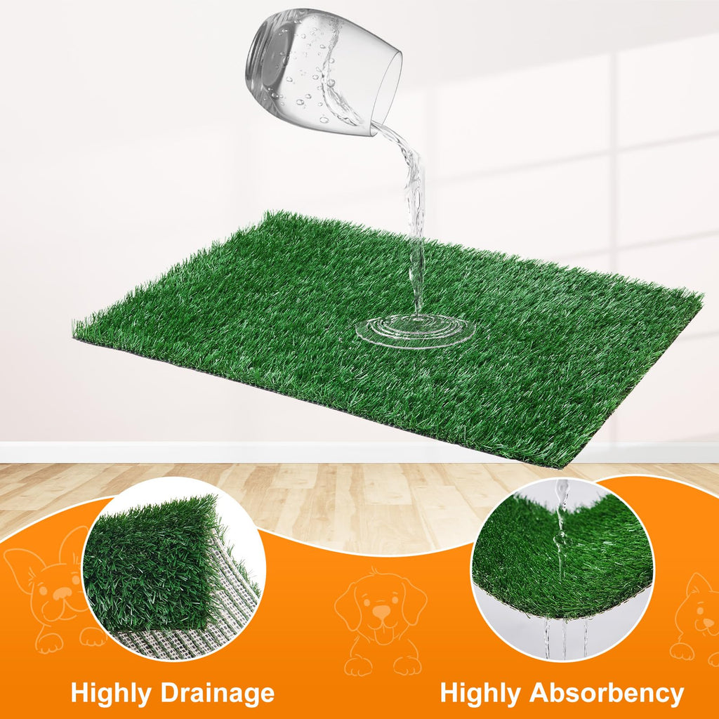 Dog Grass Pad with Tray 16x20in Z70811