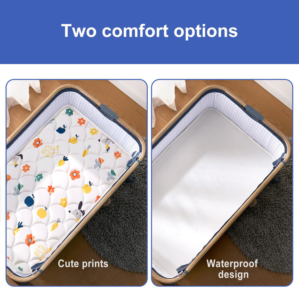 Baby Bassinet Mattress 33 x 19 inches Premium Foam V126389