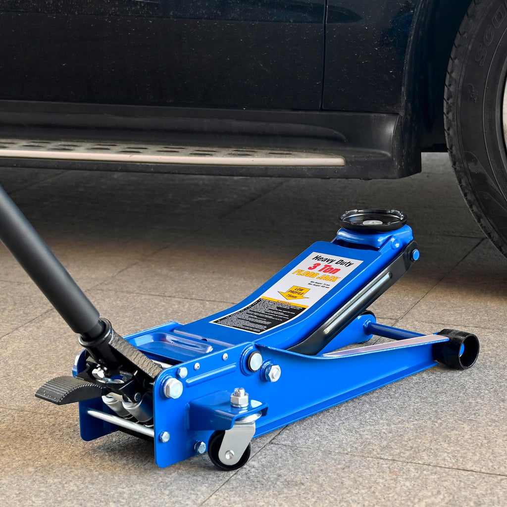3 Ton Hydraulic Floor Jack with Foot Pedal N305298