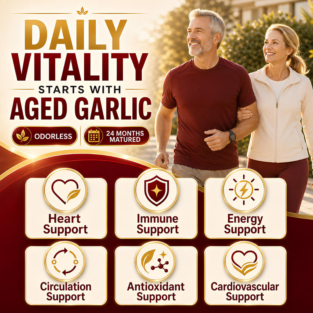 Aged Odorless Garlic Extract Softgels 300 Count H42310