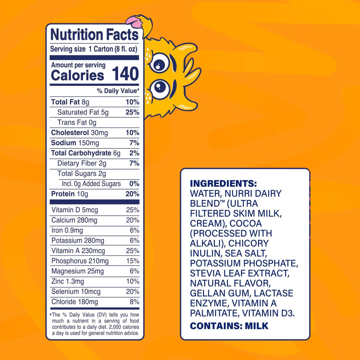 Chocolate Protein Milk Shake 8 fl oz Bottles 12 Pack P604259
