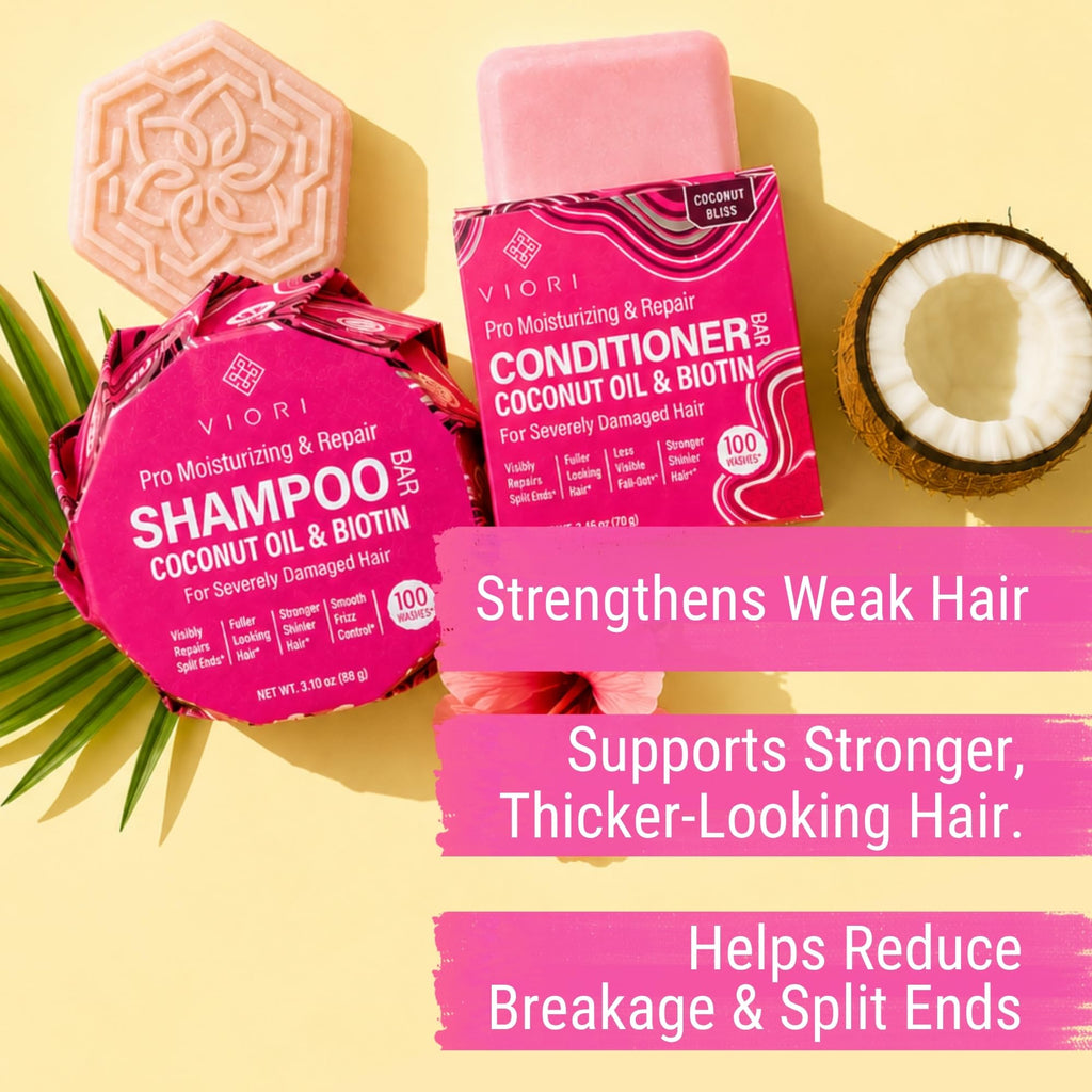Coconut Repair Shampoo & Conditioner Set C50907