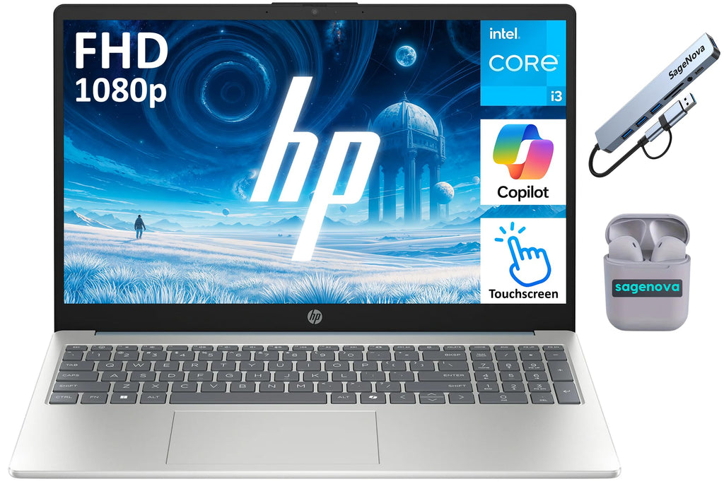 15.6" FHD Touchscreen 8GB RAM 256GB SSD Laptop W10934