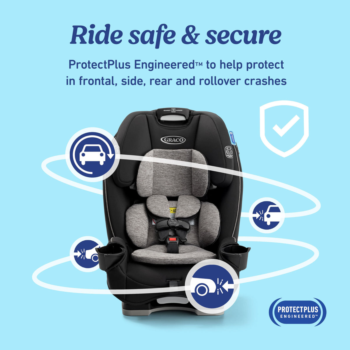 3-in-1 Convertible Car Seat H84060